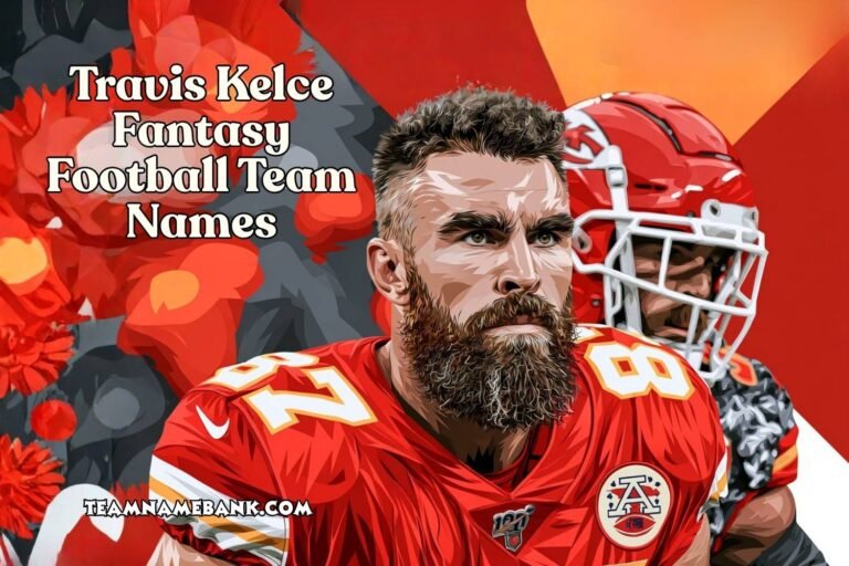 travis kelce fantasy football team names