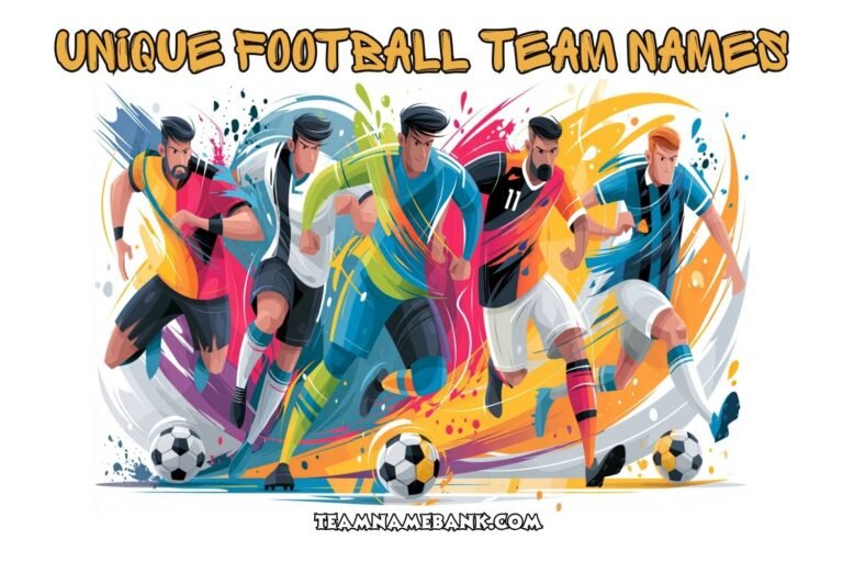 unique football team names