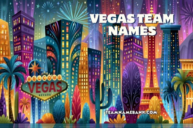 vegas team names